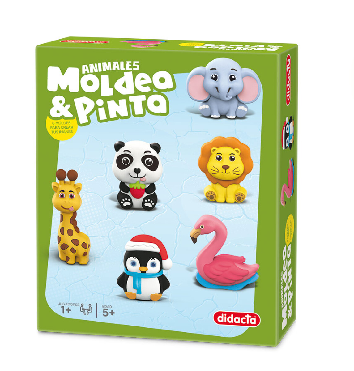 Juego Infantil Moldea y Pinta Animales 