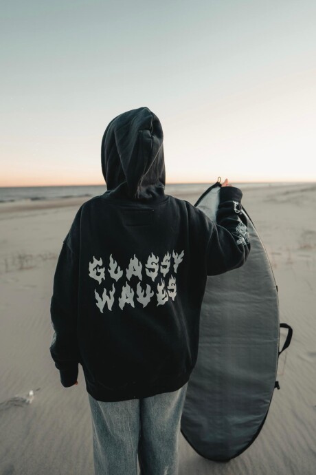 Hoodie Brasa / Negro U