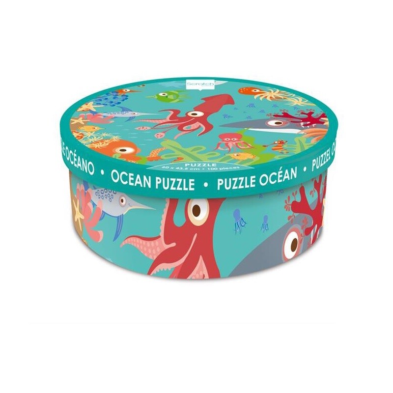 Puzzle Scratch Ocean SCRATCH PUZZLE OCEAN