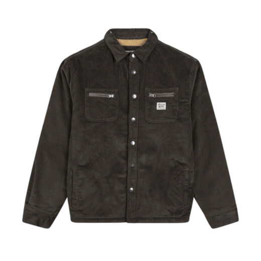 Campera Critical Slide Zipped Overshirt - Negro Campera Critical Slide Zipped Overshirt - Negro