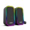 Parlante Gamer Pc Marvo Sg-285 2.0 Luz Rgb NEGRO