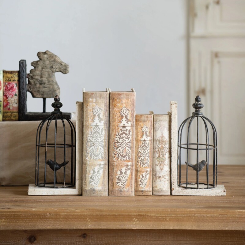 SOPORTE LIBROS 14x11x25CM PAJARERA SOPORTE LIBROS 14x11x25CM PAJARERA