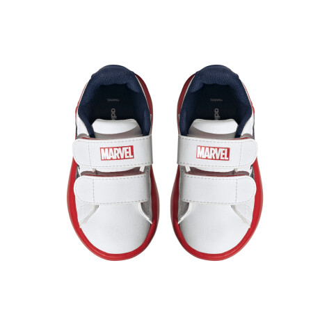 Championes adidas Marvel Grand Court de niño White/red