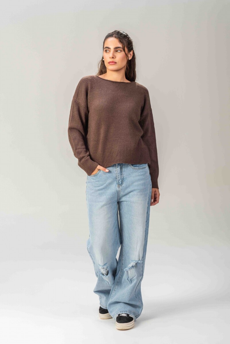 Sweater Presencia - Chocolate 