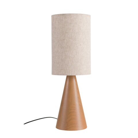 VELADOR DE MESA ESBELTO 1L E27 LINO RUSTICO VELADOR DE MESA ESBELTO 1L E27 LINO RUSTICO