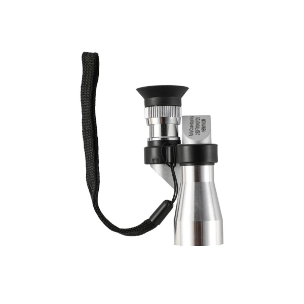 Telescopio Portátil Compacto Visión Nocturna 8x2 Binocular Color Plateado