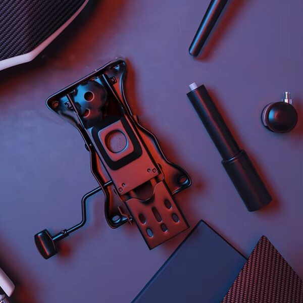 Silla Gamer Ergonómica Reclinable Con Apoya Brazos ROJO