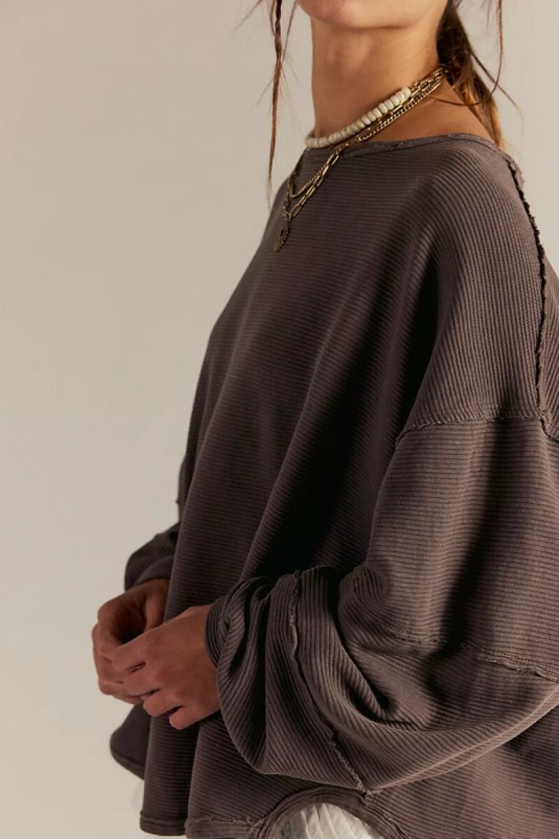 TOTAL ECLIPSE TEE Marron