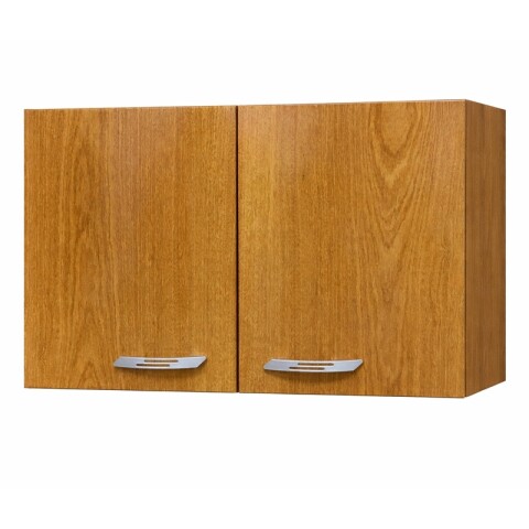 Mueble Aéreo de Cocina 2 Puertas Color Cerejeira | Estante Interno y Acabado Brillante UV Mueble Aéreo de Cocina 2 Puertas Color Cerejeira | Estante Interno y Acabado Brillante UV