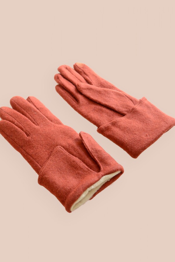 Guante Cashmere TERRACOTA
