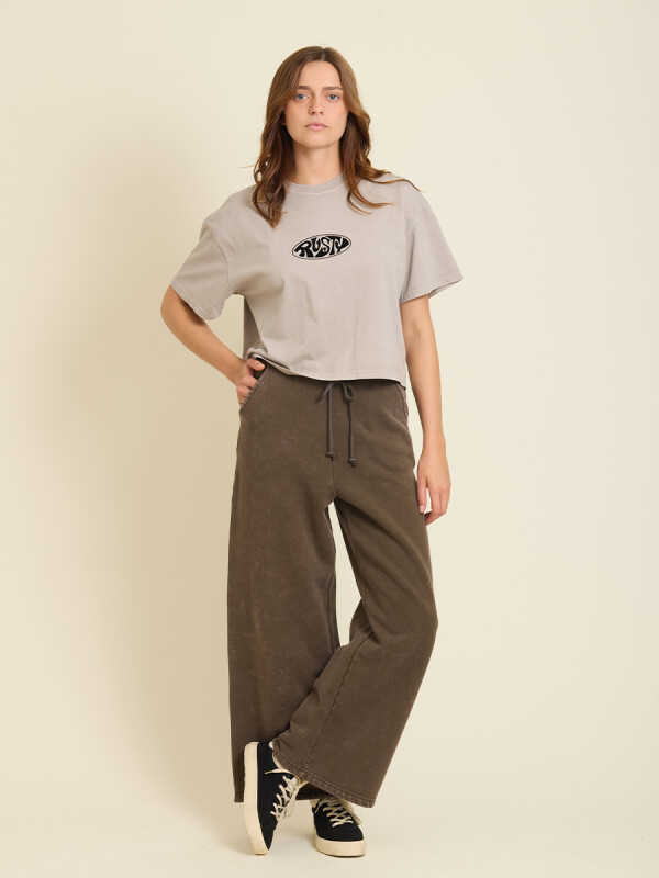 BABUCHA JAIMIN RUSTY Gris Oscuro