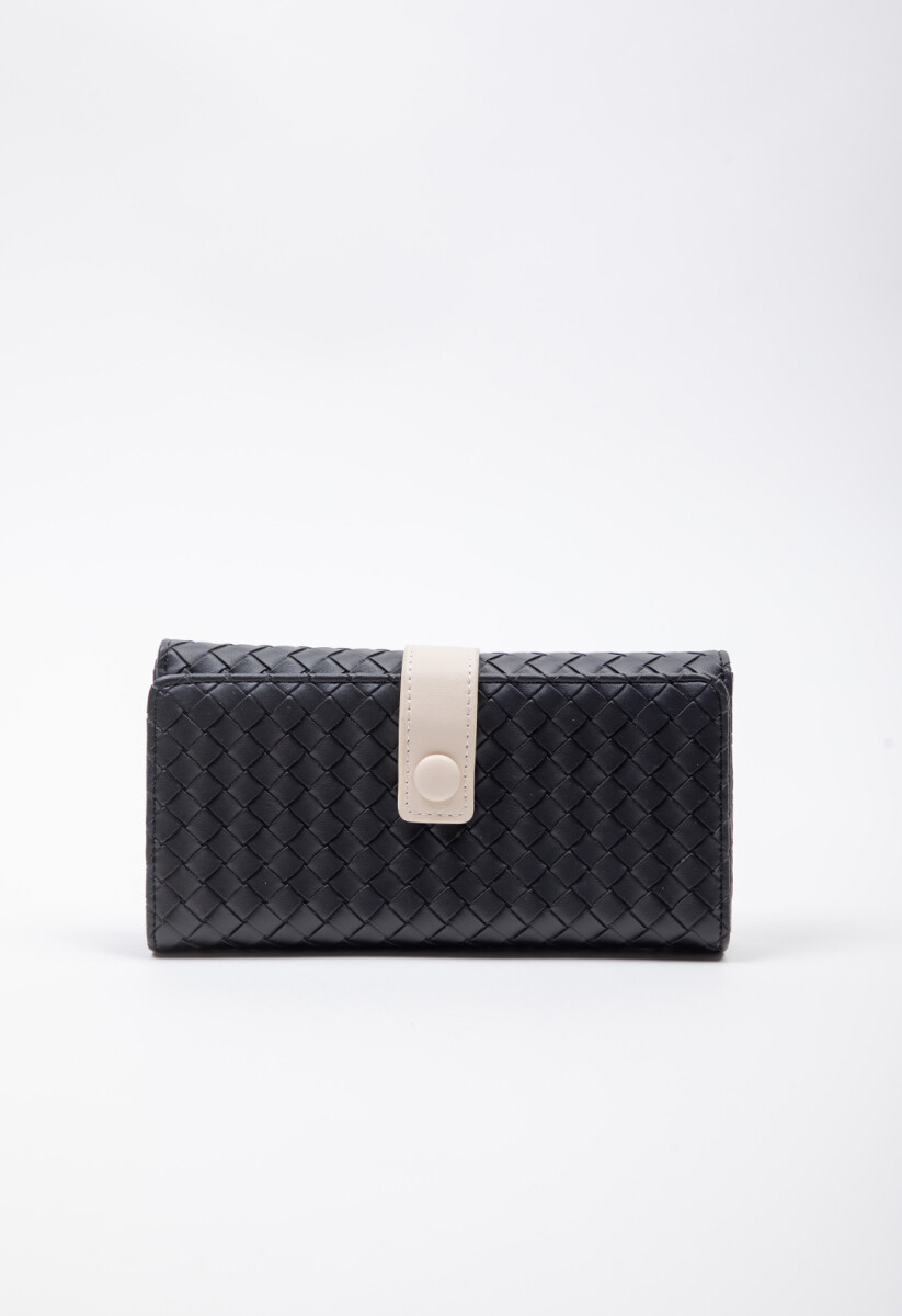 BILLETERA SPARKLE - Negro 