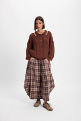 Pantalon Versatil Cuadrille Marron