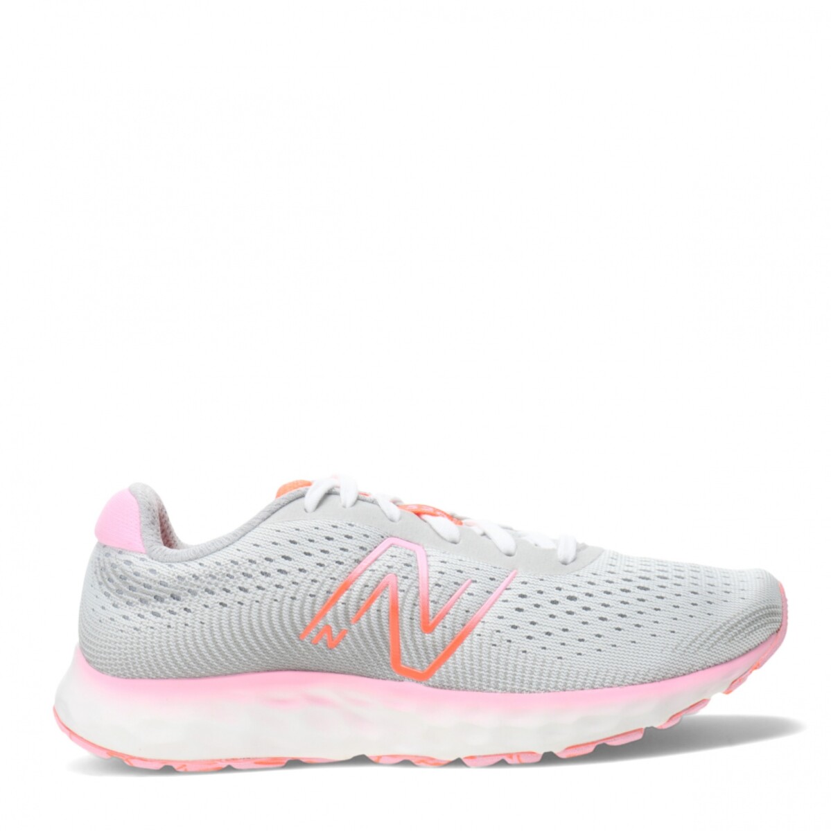 Championes de Mujer New Balance 520 V8 New Balance - Gris - Rosa - Anaranjado 