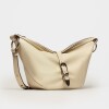 Bolso Bambu En Cuero Graneado Cotton