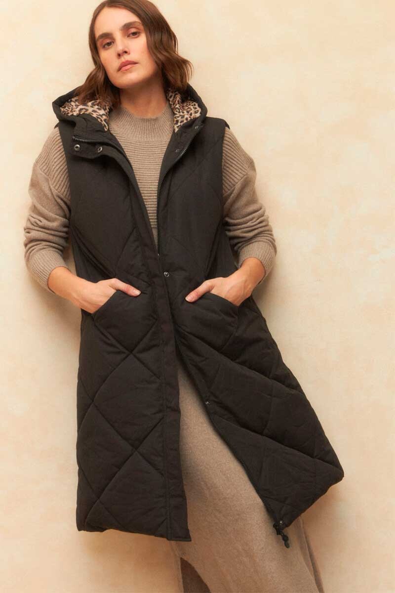CHALECO MUJER ALLIE CHALECO ROWYN Negro
