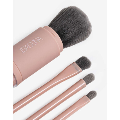 Brocha De Maquillaje Multifunción Rosa Oscuro