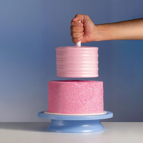 Base con eje para tortas 11 cm