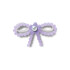 Jibbitz Purple Meta SMT Pearl Bow Multicolor