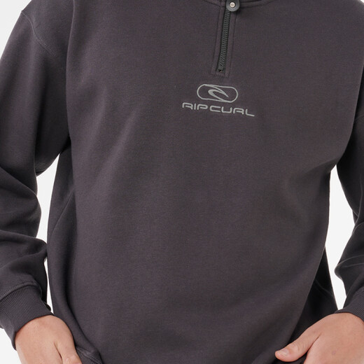 Buzo Rip Curl Pill Icon 1/4 Zip - Negro Buzo Rip Curl Pill Icon 1/4 Zip - Negro