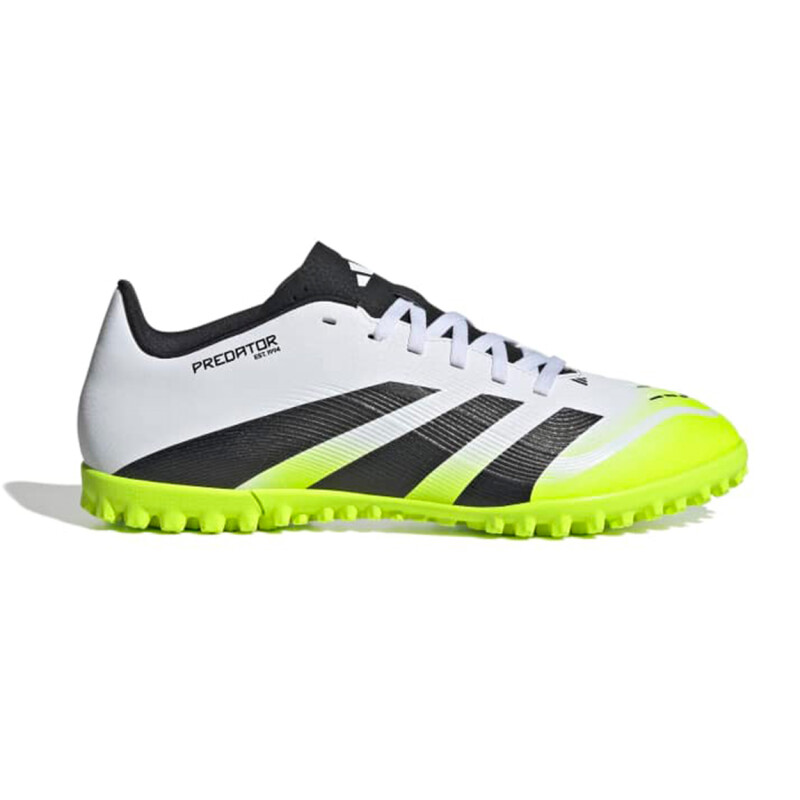 Championes de Fútbol Hombre Adidas Predator Club TF Blanco-Negro