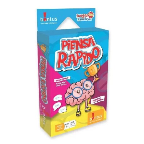 Juego Bontus Mini Piensa Rapido Juego Bontus Mini Piensa Rapido