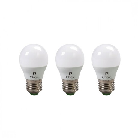 Pack x3 pcs - Lampara LED Gota, E27 6W Luz Cálida