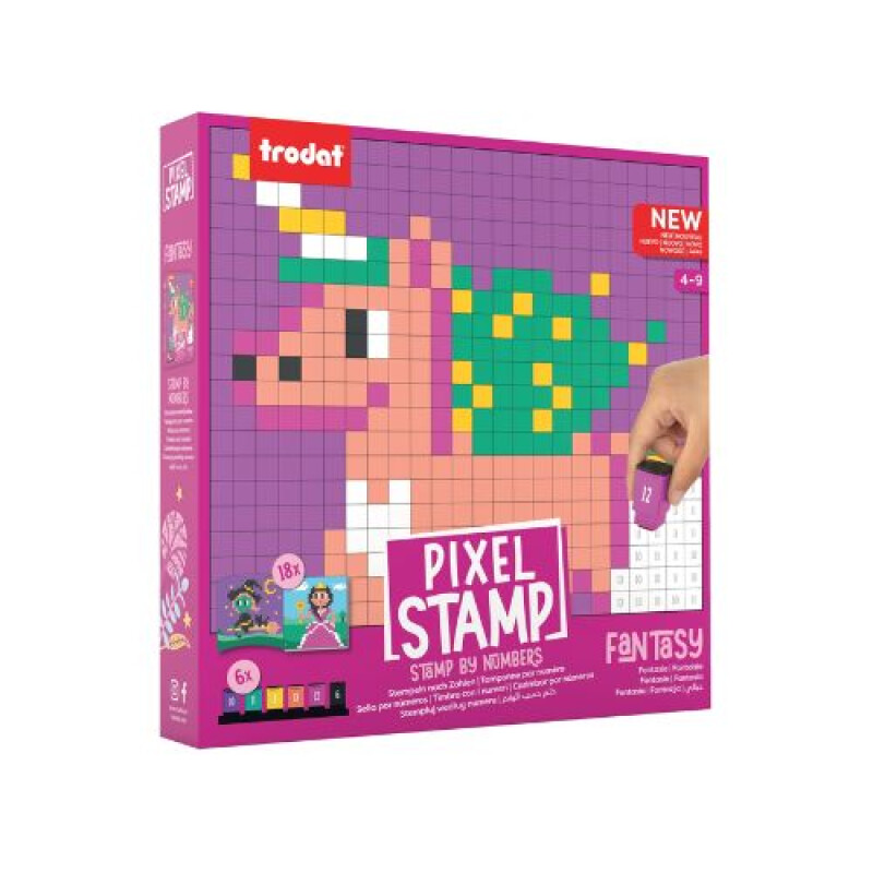 LIBRO INTERACTIVO PIXEL STAMP FANTASIA Libro Interactivo Pixel Stamp Fantasia