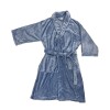 Bata de baño Bed Line Dohler Talle M Azul Piedra