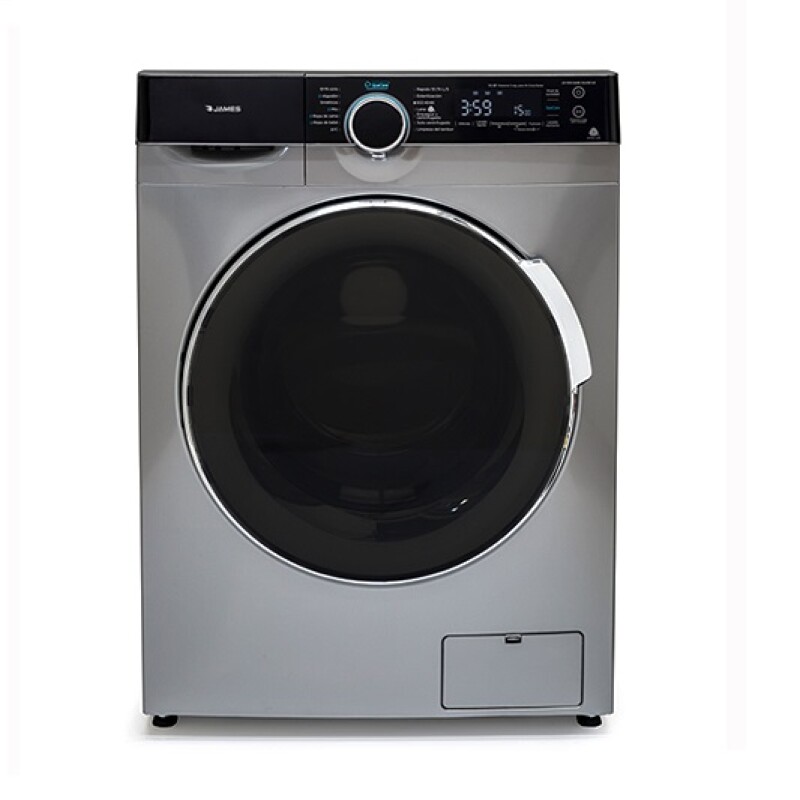 Lavarropas James Lr1016 Inverter 10,5kg Dark Silver Lavarropas James Lr1016 Inverter 10,5kg Dark Silver