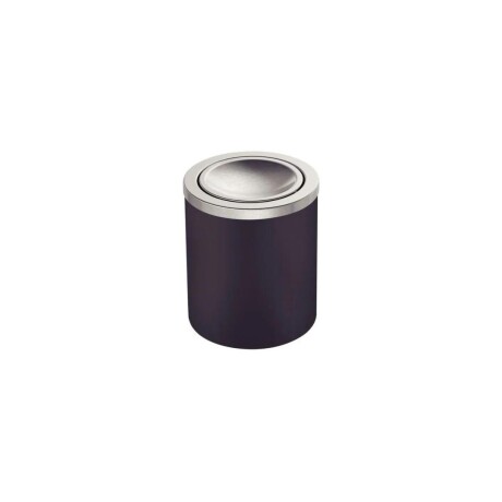 BASURERO BASCULANTE 5L ACERO INOX. NEGRO TRAMONTINA 001