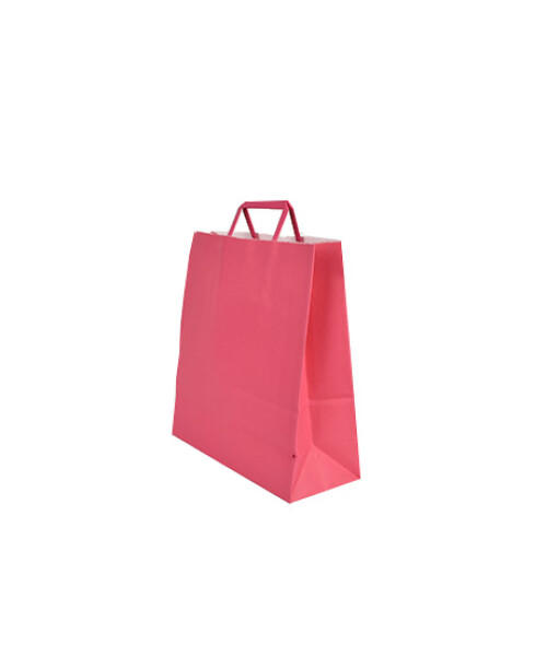 Bolsa lisa acuario 30x12x32 cm FUCSIA