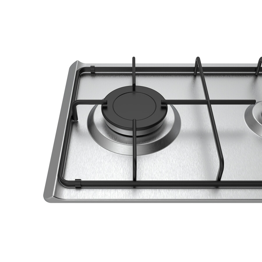 Anafe a gas Inox 2 hornallas Midea MG30SB005MN2B Anafe a gas Inox 2 hornallas Midea MG30SB005MN2B