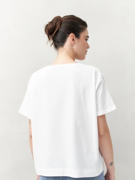 T-SHIRT D.CASSIN LIATRA BLANCO