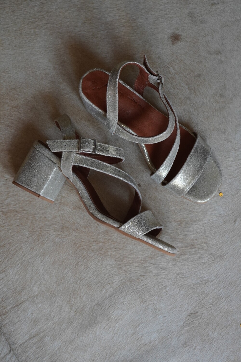 Sandalia Bling Bling Plateado