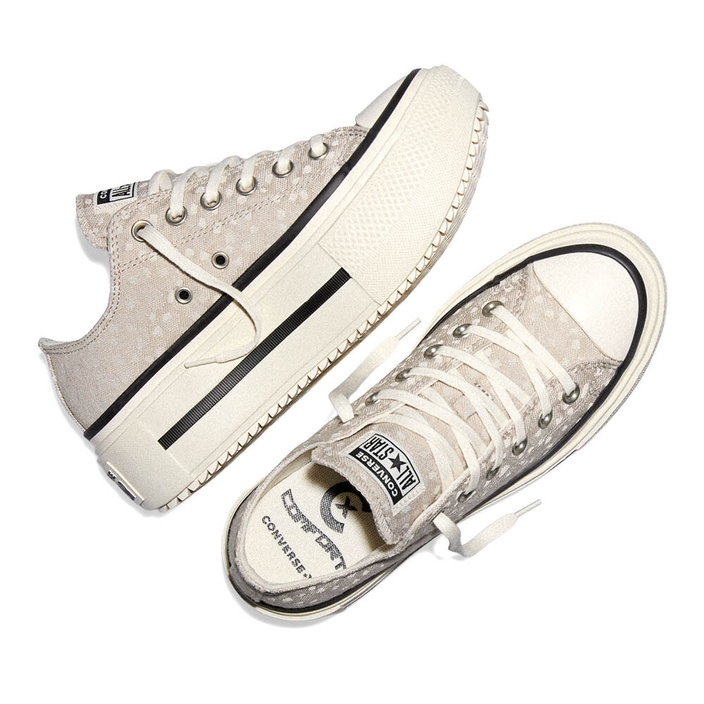 Zapatillas Chuck Taylor All Star Double Stack Platform Deer Unisex Beige