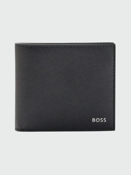Hugo Boss - Billetera de cueron con multiploes compartimentos, ZAIR 0