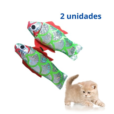 PAR PECES LINDOS Y BRILLANTES CAT TOYS Par Peces Lindos Y Brillantes Cat Toys