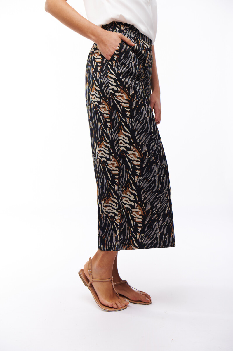 PANTALON NOOR - ESTAMPADO NEGRO 