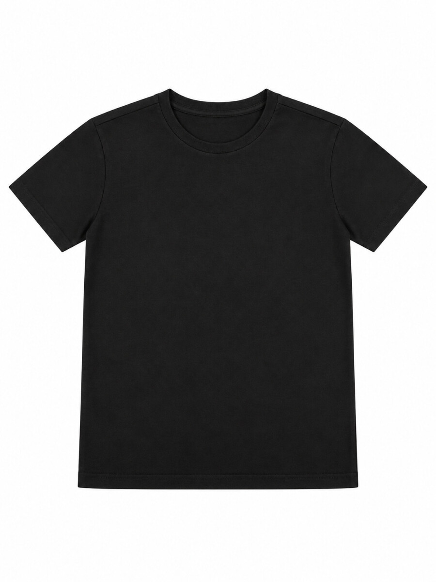 REMERA LINA - NEGRO. 
