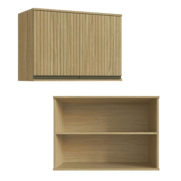 Cocina modulada 2.70 mt Louro/Freijo - Nueva Dubai Cocina modulada 2.70 mt Louro/Freijo - Nueva Dubai