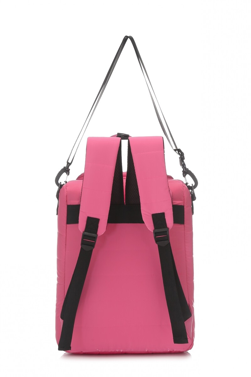 Mochila Matera Puffer Rosa
