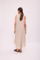 VESTIDO POLK LONG Beige