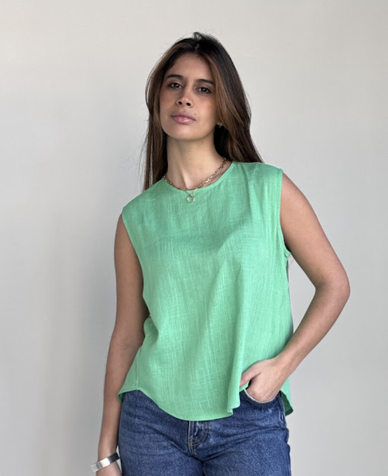 Blusa Nina verde