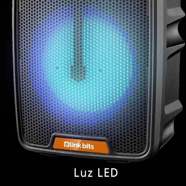 Parlante Linkbits 6.5" Sa675t Bluetooth Led PARLANTE LINKBITS 6.5 SA675T BT ******