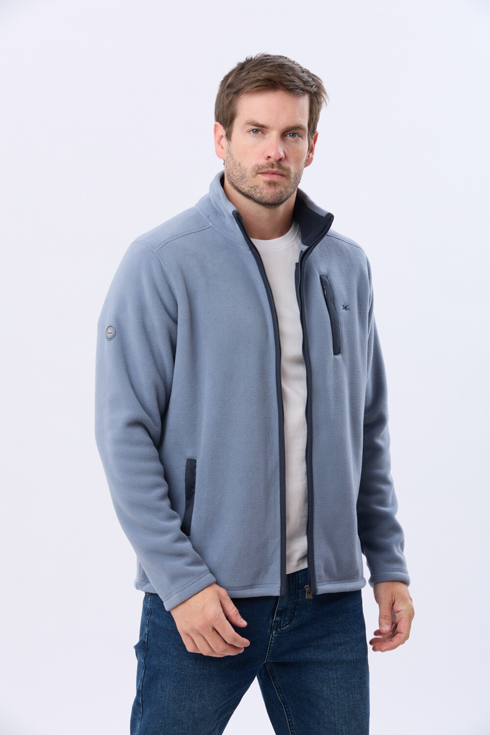 CAMPERA POLAR DE ABRIGO Piedra