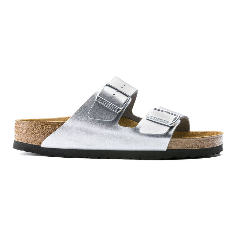 Sandalia Arizona Birko-Flor - Estrecho Silver