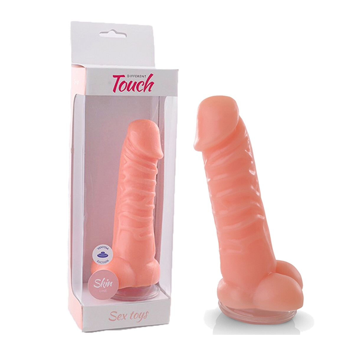 Consolador Pleasure Fun Con Ventosa - Piel 