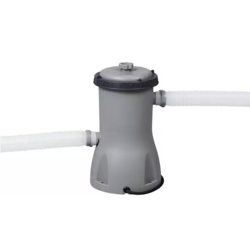 Pileta Redonda Bestway Steel Pro Max 56438 Color Gris Claro 16.015l Pileta Redonda Bestway Steel Pro Max 56438 Color Gris Claro 16.015l