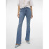 VMELLY MR FLARED JEANS BLUE Medium Blue Denim